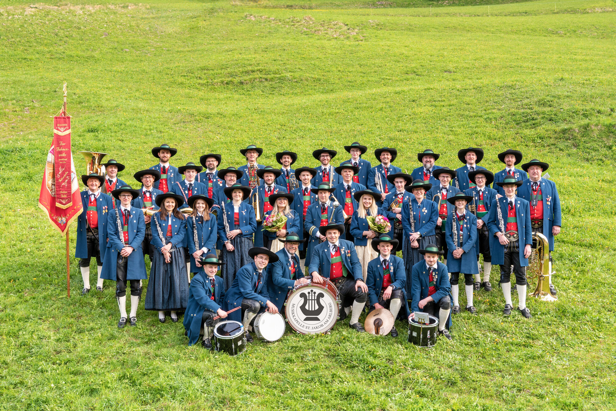 Musikkapelle St. Jakob am Arlberg — Gruppenfoto 2024